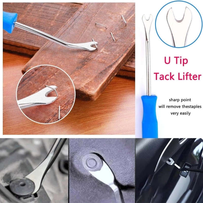 Li * 4pcs Unhas Extrator Removedores Grampos Conjunto Ferramentas Para Reparo Eficiente Móveis