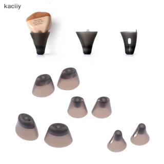 Kaciiiy 1Pairs XS/S/M/L Dicas Para Aparelhos Auditivos Tampões De Substituição Suave Intra-Auriculares Em Cúpulas Silicone Preto BR