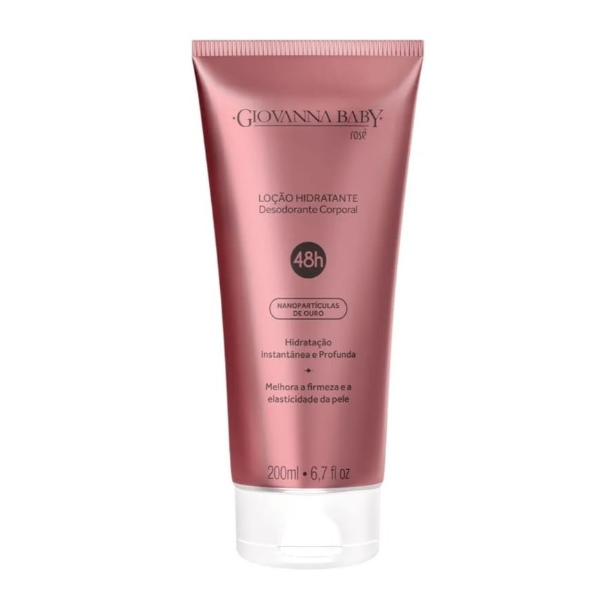 Loção Hidratante Corporal Giovanna Baby Rose Gold 200ml