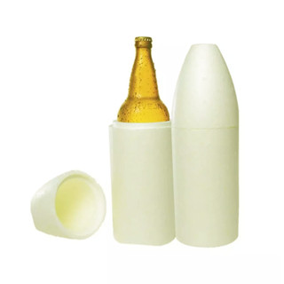 Porta Garrafa Isopor Camisinha Litrão Cerveja 1l Isoterm C/6 em Oferta na Shopee
