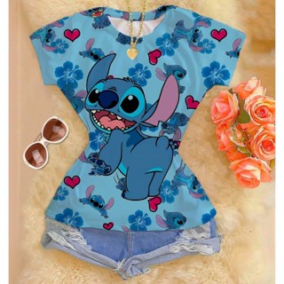 Tshirt feminina premium - Stitch
