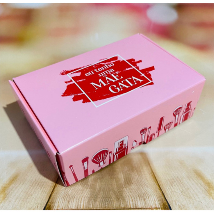 10 Caixas (6 doces) DIA DAS MÃES DIA DA MULHER - Mãe Gata 3631  ( IDEIA )