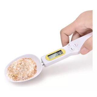 Colher Digital Mede De 0,1 A 500g Com Balança Dosador Em Led