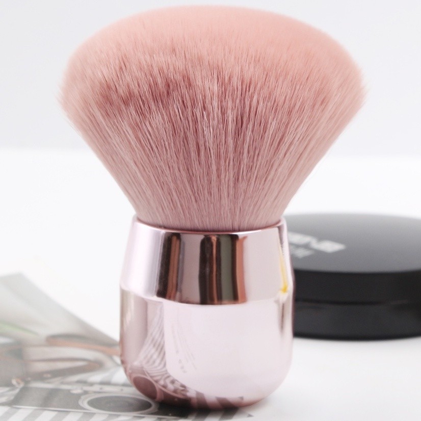 Pincel De Maquiagem Facial Pó Blush Base Kabuki