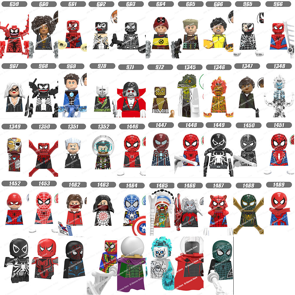 Blocos De Construção Figuras Brinquedo colecao de personagens XH664 XH968 XH1346 XH1348 em Oferta na Shopee