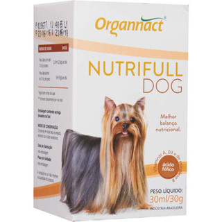 Nutrifull Pet Organnact Suplemento Vitamínico - 30 mL em Oferta na Shopee