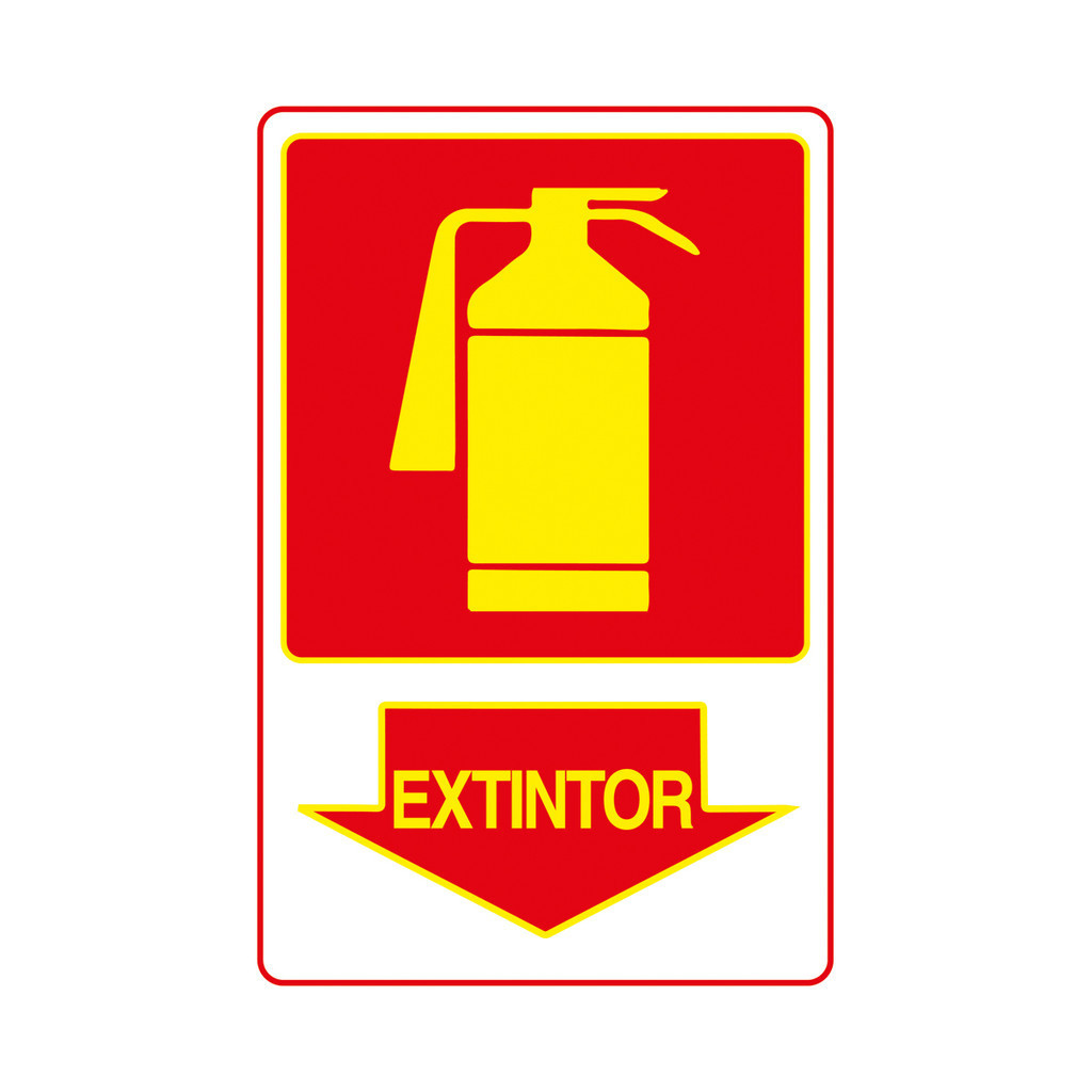 Placa De Sinalização Extintor 20x30 Qi Comunicação - X-711 Q1A