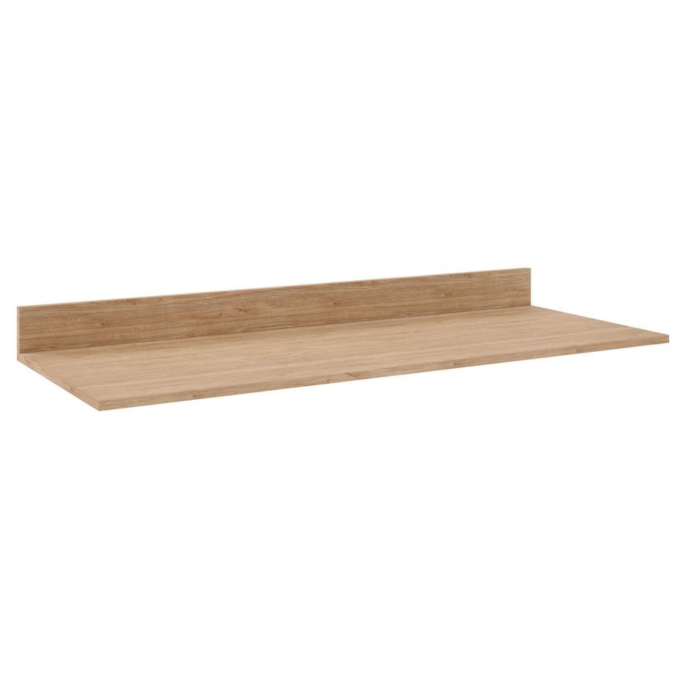 Tampo para Balcão de Cozinha 100cm MDP Castanho - Lumil  - Home & Living
