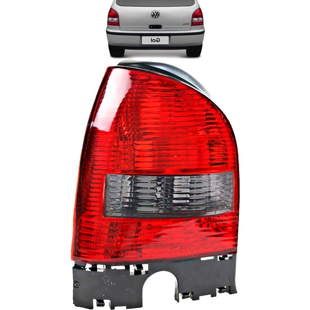 Lanterna Traseira VW Gol G3 1999 2000 2001 2002 2003 2004 2005 Fumê LE
