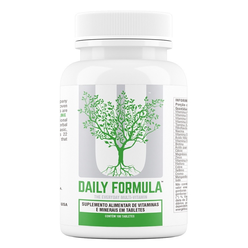 Imagem Multivitamínico Daily Formula 100 Comp - Universal Nutrition