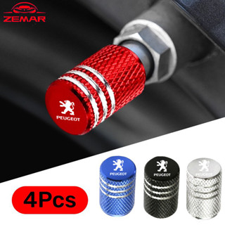 4Pcs Peugeot Pneus Tampas De Válvulas Para Carros Peças De Metal Bicicletas Automotivas Logotipo De Carro Impresso Acessórios De Moda Automóveis 206 208 207 307 308 2008 3008 508 408 5008 406 em Oferta na Shopee