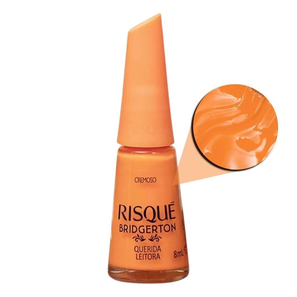 Esmalte Cremoso Risqué Bridgerton Querida Leitora 8ml