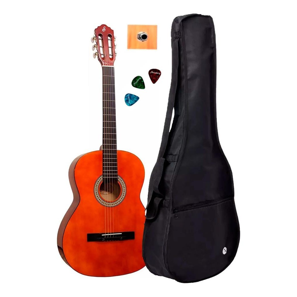 Violao Giannini Start S-14n C/ Captador + Capa + Paletas
