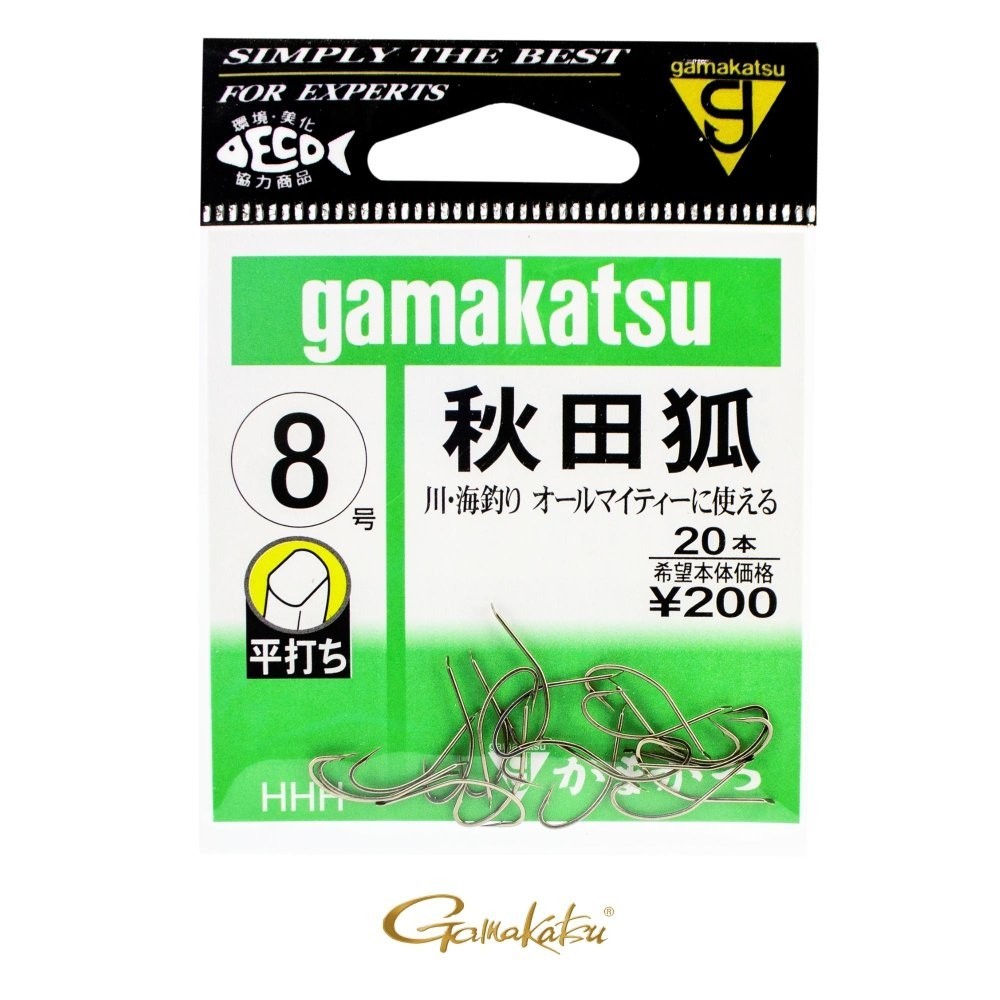 Anzol Gamakatsu Akita Kitsune Nº 8