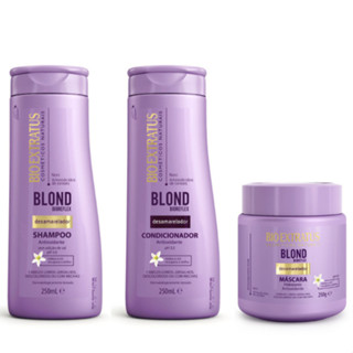 Kit Shampoo, Condicionador e Máscara Blond Bioreflex Bio Extratus - 250mL em Oferta na Shopee