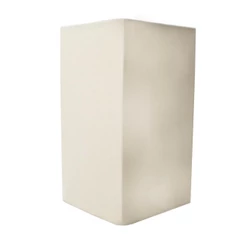 Cúpula para abajur luminaria 23x13x13cm tecido algodão soquete Nacional ou importado E27 Ref 49