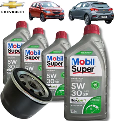 KIT REVISÃO MOBIL 5W30 DEXOS 1 + FILTRO ( ONIX 1.0 12V TURBO)