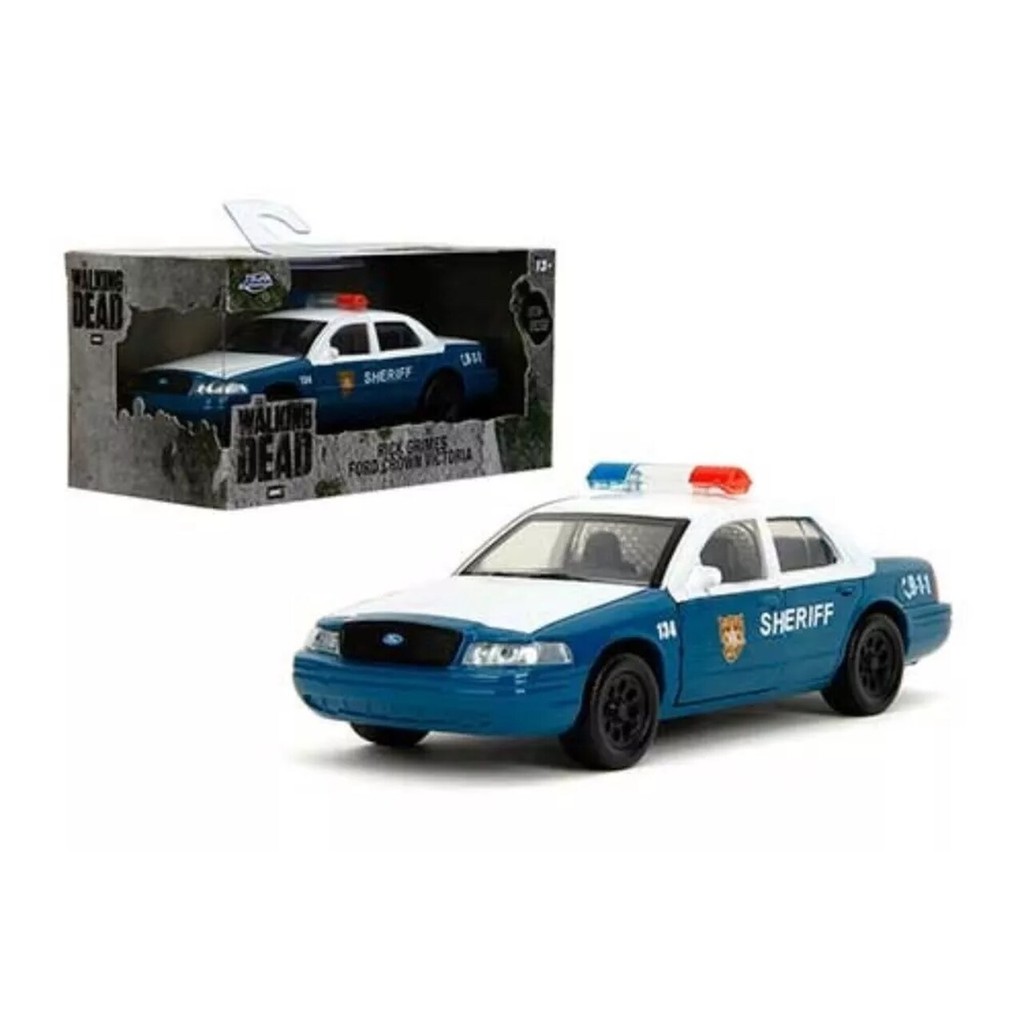 Veículo The Walking Dead Ford Crown Victoria 1/32 Jada Toys