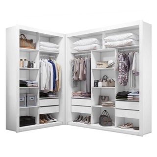 Closet Modulado 6 gavetas 100% MDF Amoudi Móveis em Oferta na Shopee