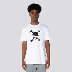 Camiseta Oakley Skull Heritage Logo Branca