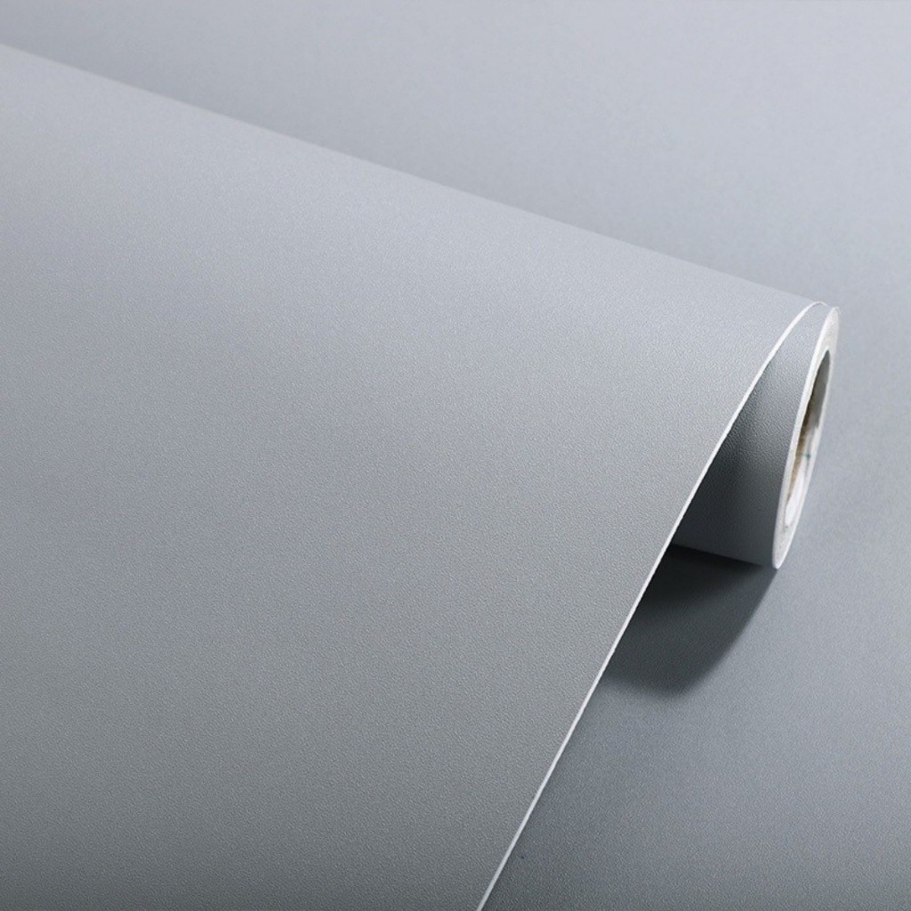 KIT Papel De Parede Cinza 5M*45cm Autoadesivo À Prova De Óleo Decoração De Cozinha