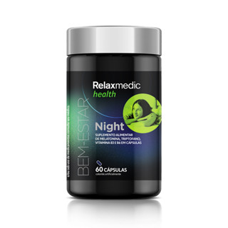 Relax Night 60 Cápsulas Relaxmedic em Oferta na Shopee