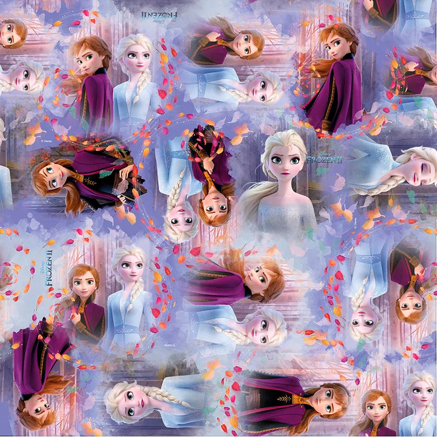 Folha para Ovos de Páscoa Frozen Folhas de Outono 69x89cm - 25 unidades - Cromus - Rizzo Distribuidora