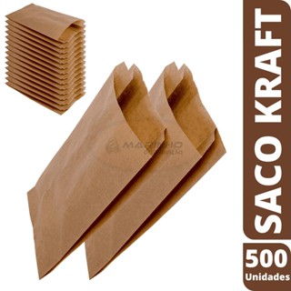 SACO PAPEL PAO KRAFT 5 KG C/ 500 UN