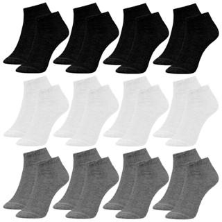 Kit com 12 Pares de Meias Infantil Cano Médio Trifil
