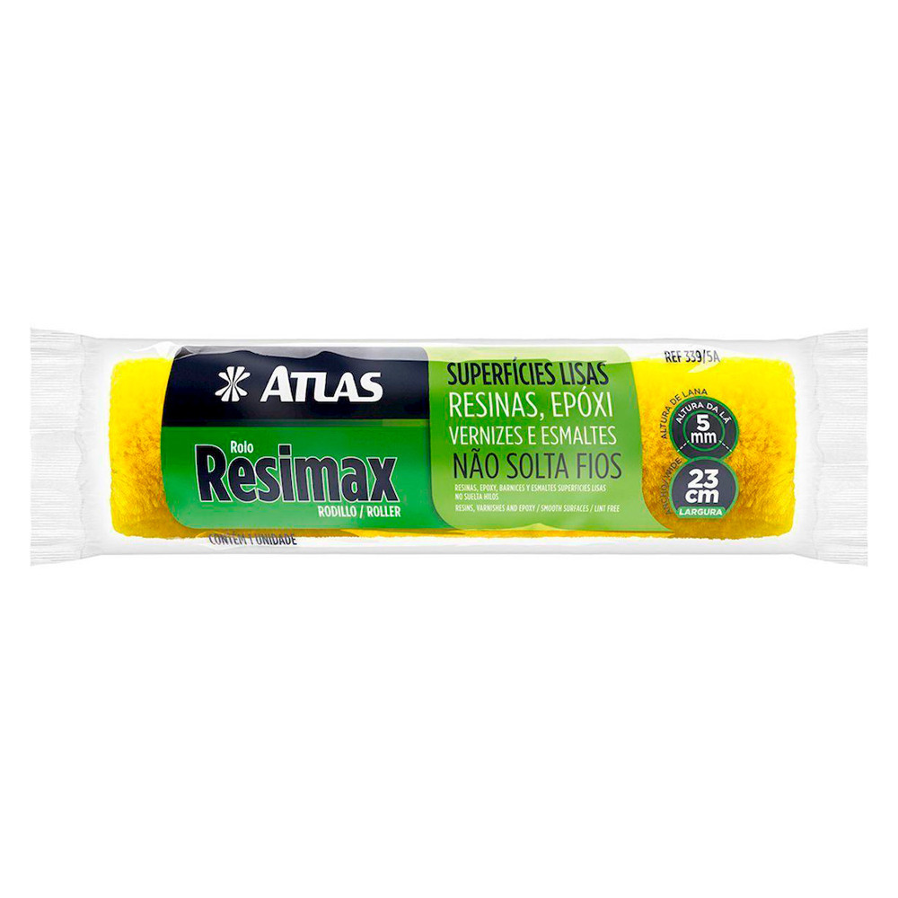 Rolo Lã Sintética Resimax Sem Cabo 23cm 339/5a Atlas - Home & Living