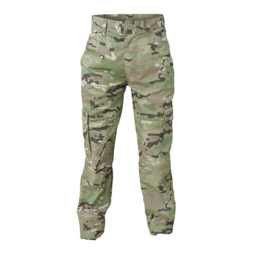 Calça 06 Bolsos Reforçada Militar Multicam Rip Stop