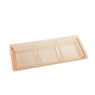 Petisqueira Wolff Pearl de Cristal Âmbar