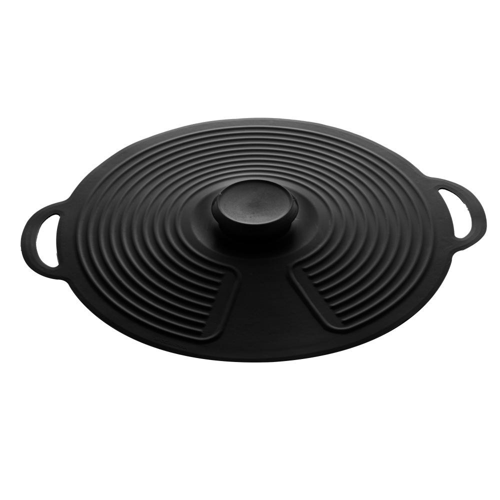 Tampa Lyor de Silicone para Panela Preta 27cm - Home & Living