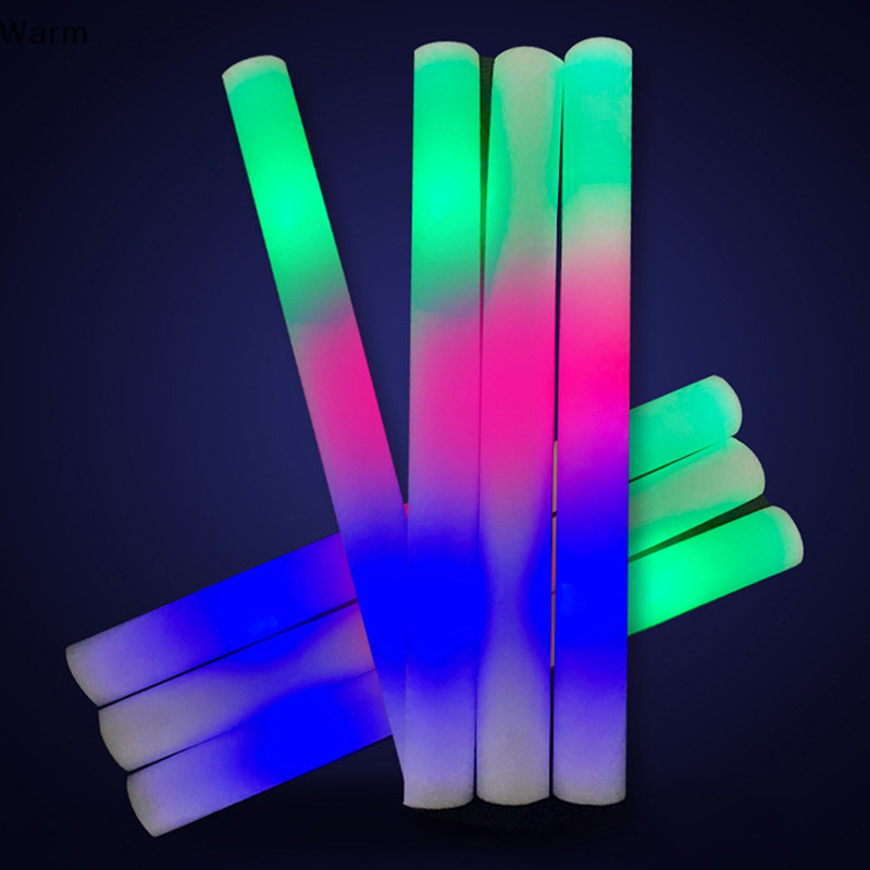 Warm 30 pcs Espuma Luminosa De LED rally Carnaval Multicolor Festa De Torcida Em Casa