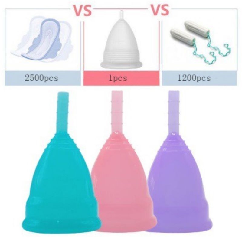 Coletor Menstrual/ Higiene Feminin / Incenso De Silicone / Copo Recarga Recarga Vel De Silicone / Copo De Menstrua O