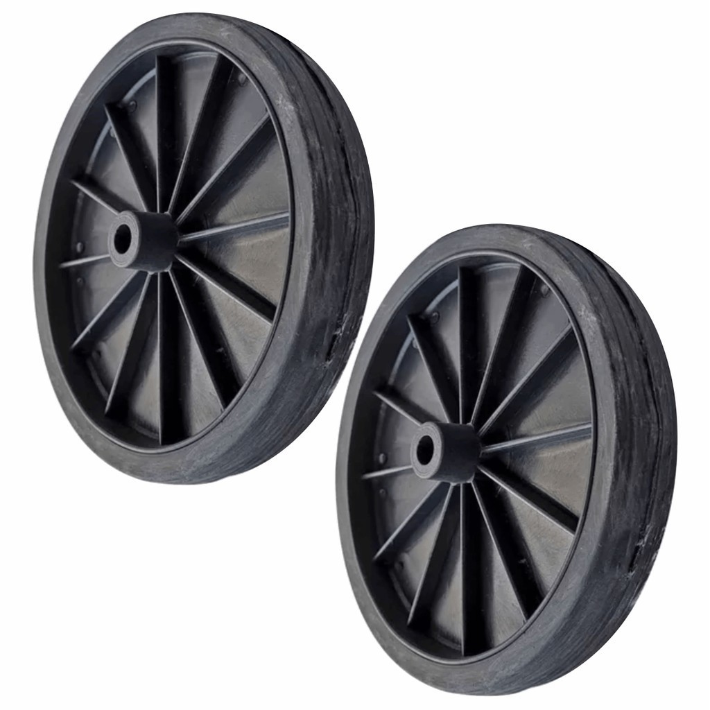 Kit C/ 2 Rodas 15cm P/ Carrinho De Feira Compras Reforçada. em Oferta na Shopee