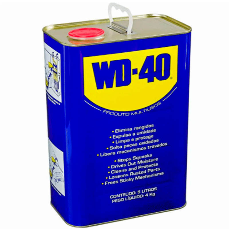 Lubrificante Multiusos WD-40 Industrial Galão 5 Litros