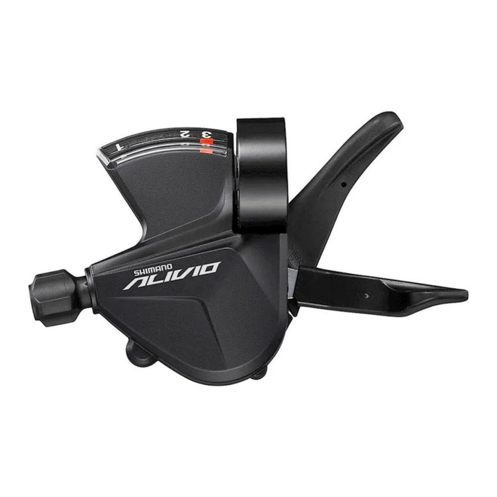 Alavanca Passador Esquerdo 3v Shimano Alivio M3100 Dianteiro p/ Pedivela Triplo Mtb