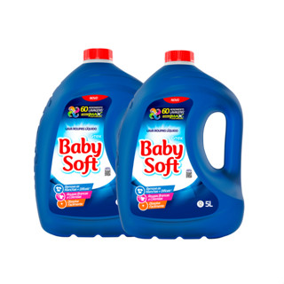 2 Lava Roupas Líquido Baby Soft Max Performance - Azul 5L em Oferta na Shopee