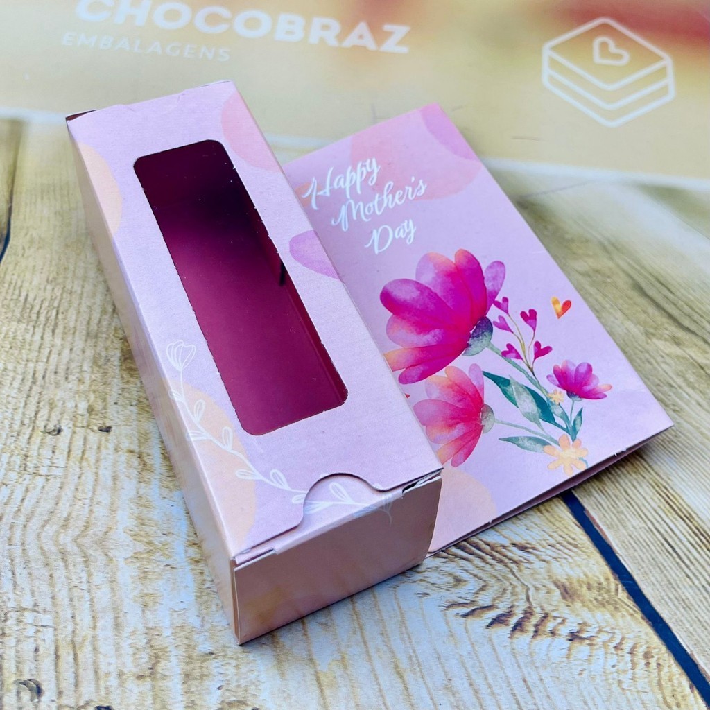 10 CAIXA CARTAO (03 DOCES) MOTHERS DAY 4x4x12 cm 4927 (Mães 2025) em Oferta na Shopee
