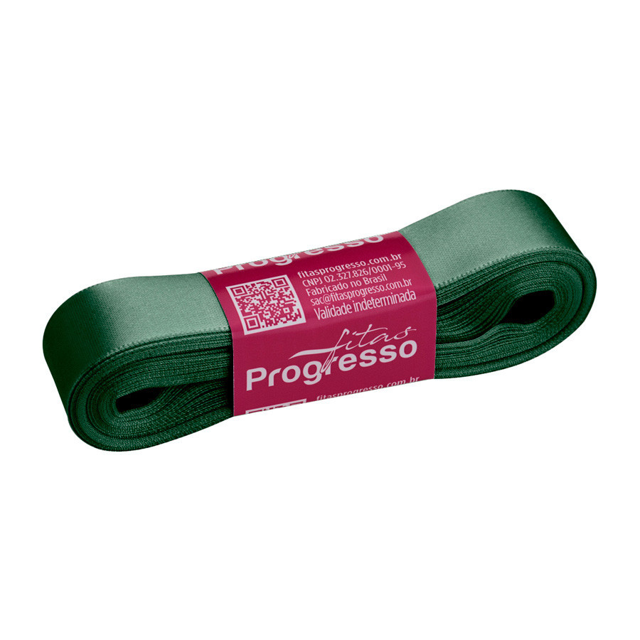 Fita de Cetim 22mm nº5 - 10m Cor 2059 Verde Oliva - 1 unidade - Fitas Progresso - Rizzo em Oferta na Shopee
