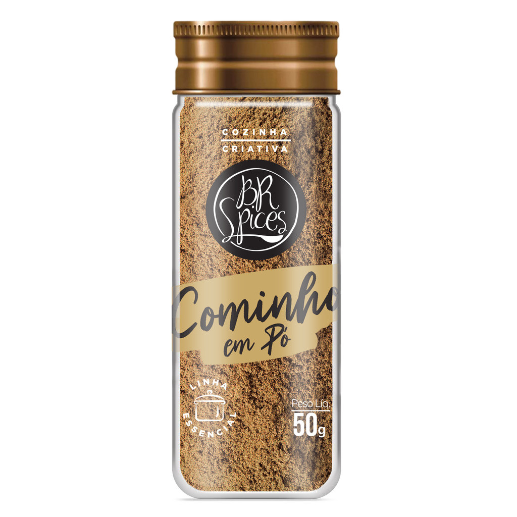 Cominho Em Pó Br Spices Vidro 50G em Oferta na Shopee