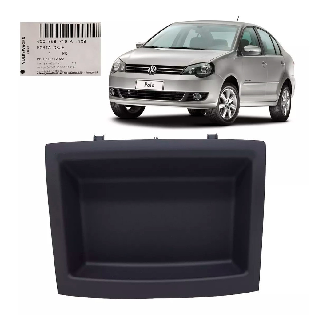 Porta Objetos Painel Polo Hatch Sedan 2003 2004 2005 2006 07 em Oferta na Shopee
