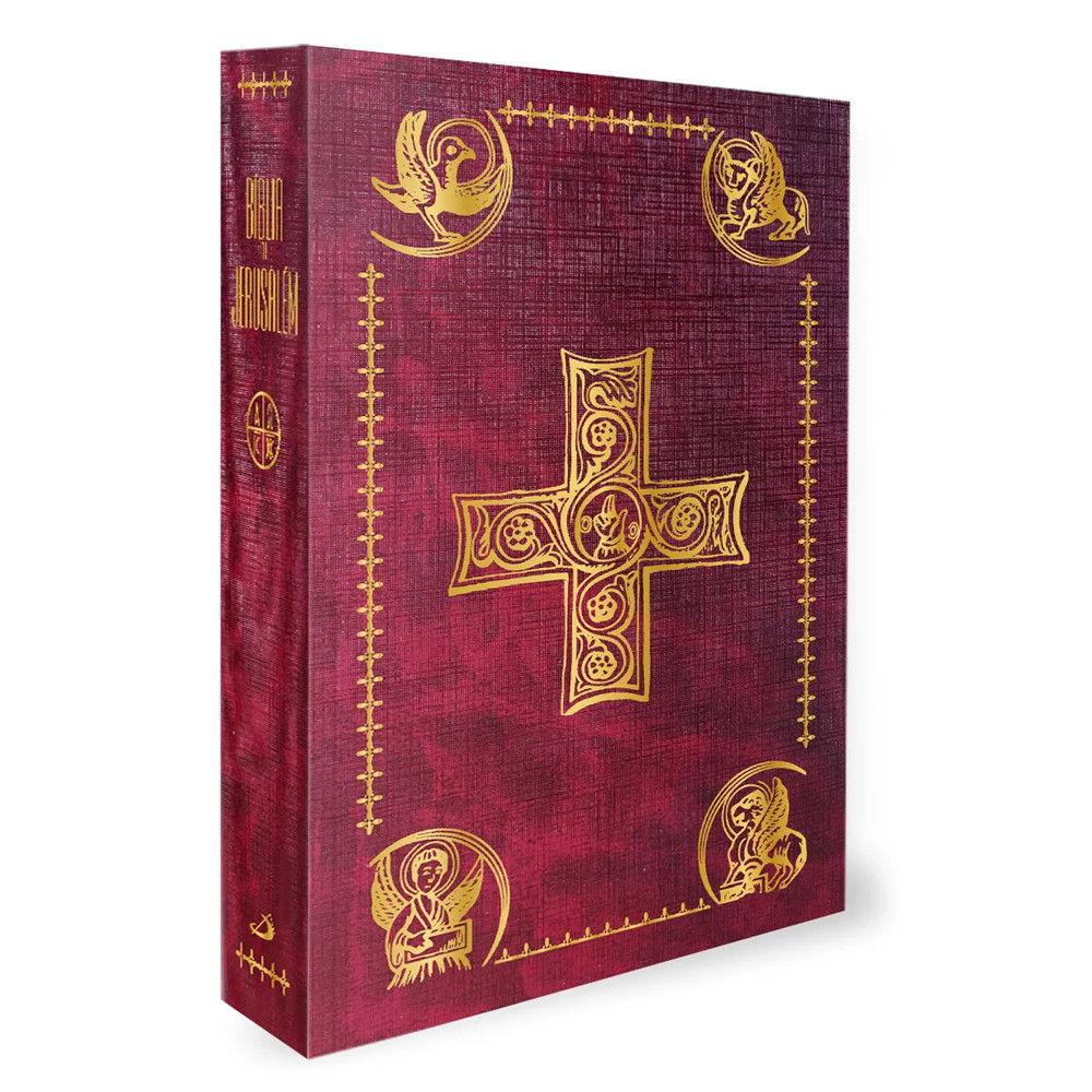 Bíblia de Jerusalém - Catolica - Tamanho Medio Luxo Edição especial - Editora Paulus em Oferta na Shopee