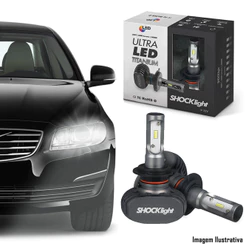 Kit Ultra Led Titanium H1 H3 H7 H8 H11 H27 HB3-9005 HB4-9006 6000k 50W Shock Light
