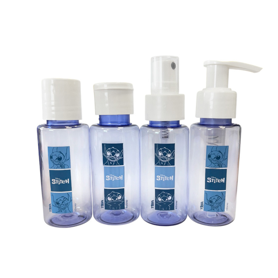 Kit Viagem Stitch - 4 Frascos 60ml - 4 unidades - Rizzo