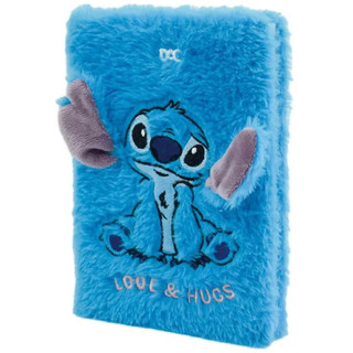 CADERNO DE ANOT.FLUFFY STITCH   4787 em Oferta na Shopee