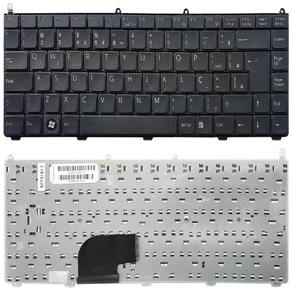 Teclado Para Sony Vaio Vgn-fe880e Pcg-7v1l Pcg-7v2l Pcg-8v1l Pcg-8v2l Pcg-7n1m Layout Br Com Ç