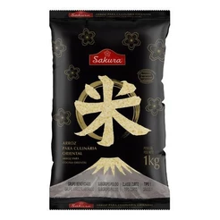 Sakura Premium Arroz Tipo 1 Para Culinária Oriental 1kg
