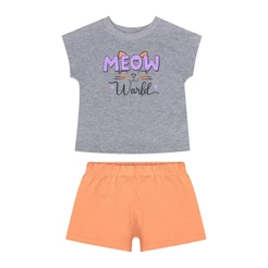 Conjunto com Blusa e Short para Menina Guloseima